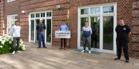 Auszubildende Jahrgang 2020