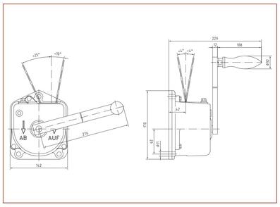WH 050 Maßzeichnung