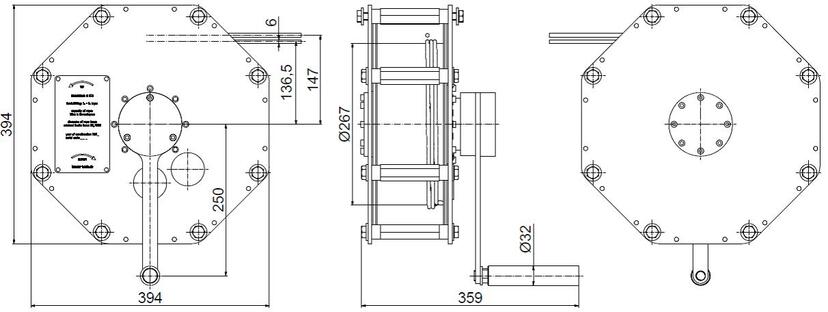 WH 301 Maßzeichnung