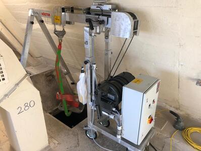 Flexibel einsetzbar, auch in schwer zugänglichen Bereichen – die neue ADLER WE1S