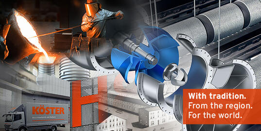 KÖSTER Engineering works and foundry – worldwide in use