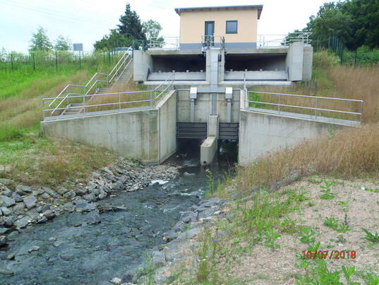 Hochwasserrückhaltebecken Itterbach- Kuckesberg in Haan