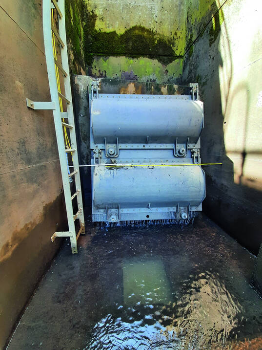 Airbusgelände Hamburg - Auslaufbauwerk B