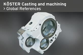 KÖSTER Engineering works and foundry - references castings and machining